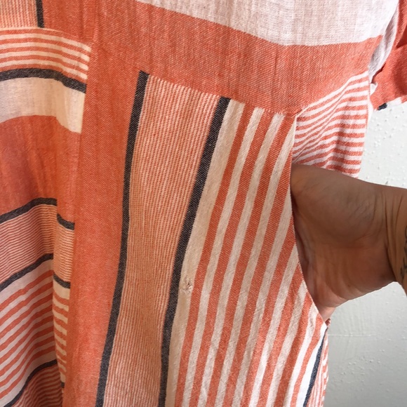 Soft Surroundings dress oversized pockets in front & back size medium lined - Picture 6 of 8